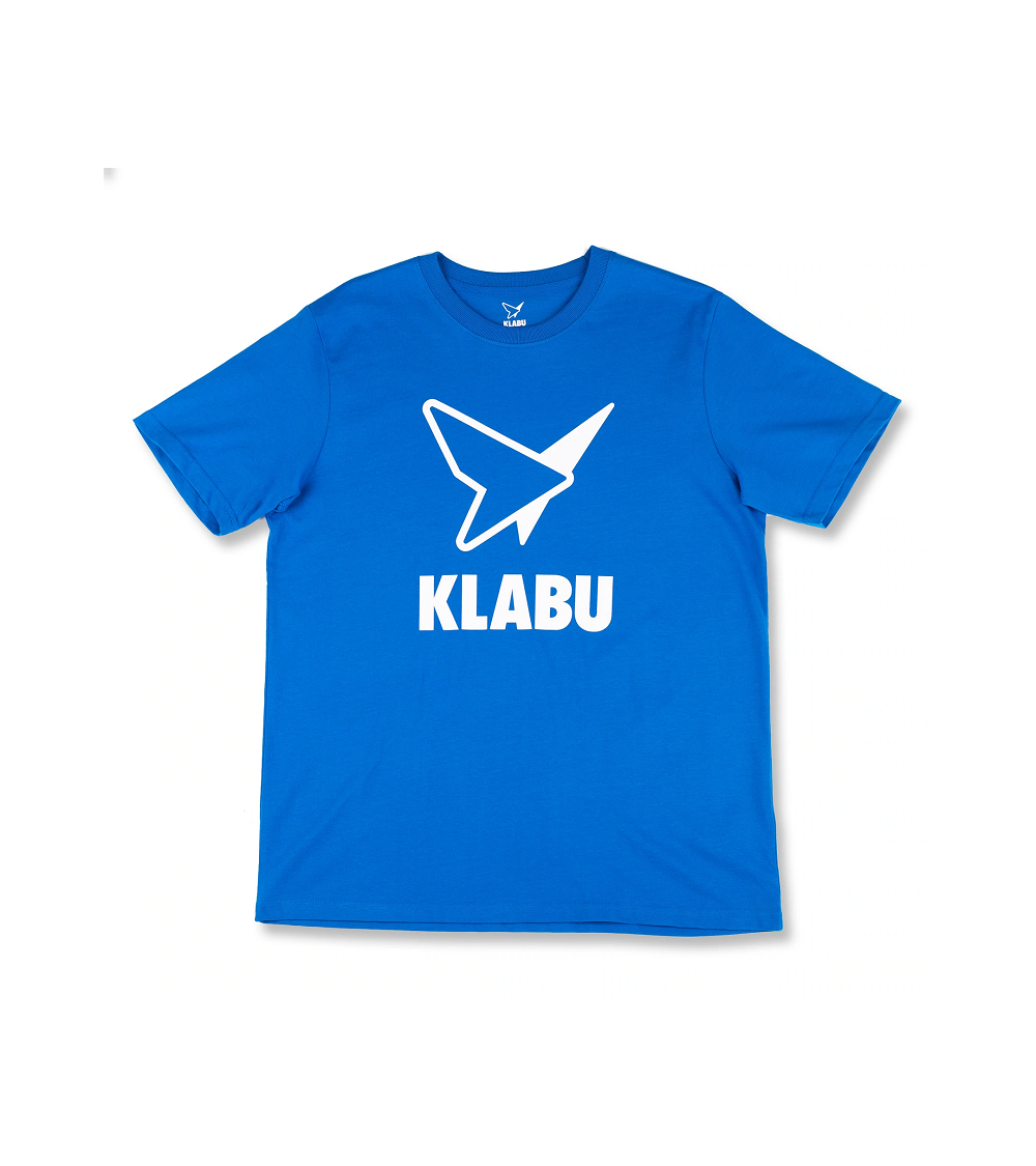 KLABU Regular Fit T-shirt Blauw