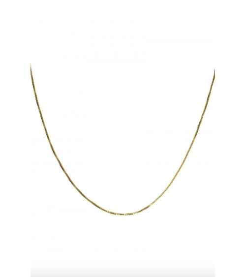 T.I.T.S Box Chain Necklace Gold