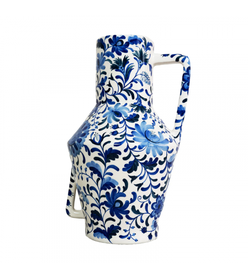 Return to Sender Vase ´Bed of Flowers´ Blue