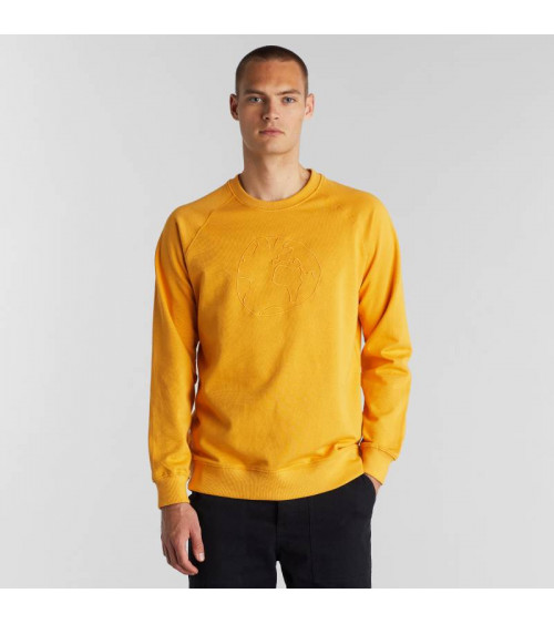 Dedicated Sweatshirt Malmoe Globe Yellow