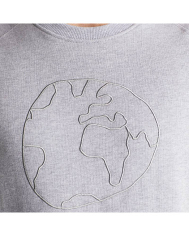 Dedicated Sweatshirt Malmoe Globe Grey