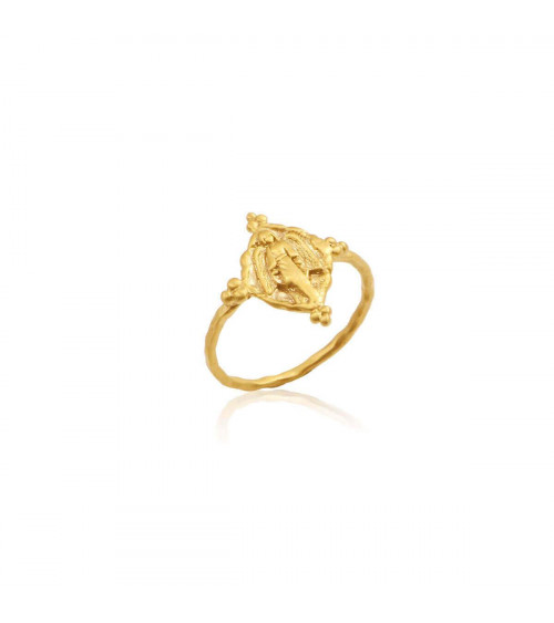 Ananda Soul You Are Loved Ring Gold size 8