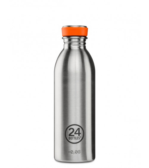 24Bottles Urban Bottle Brushed Steel 500 ml