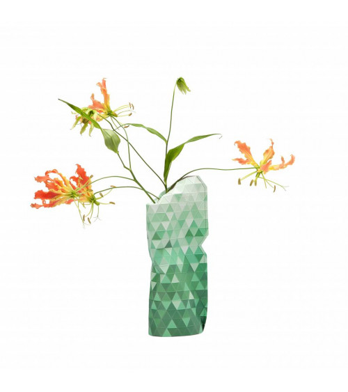 Tiny Miracles Vase Green Gradient Small