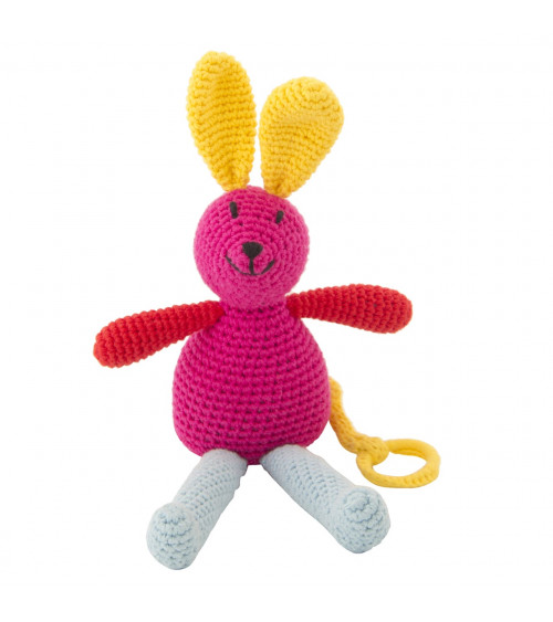 Global Affairs Crochet Music Bunny