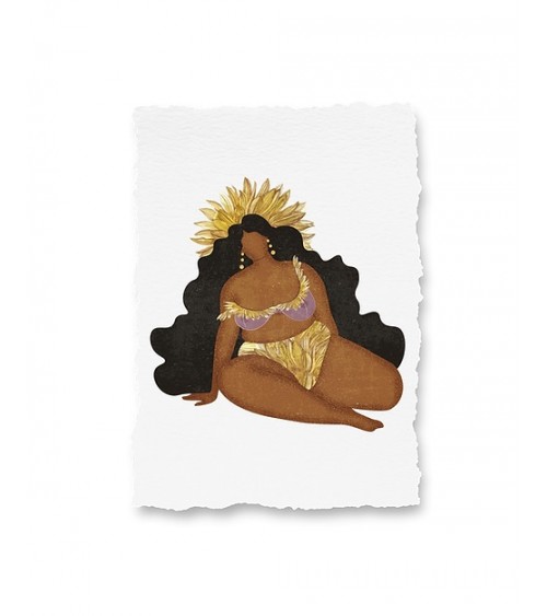 MeloLelo Goddess Art Print A5