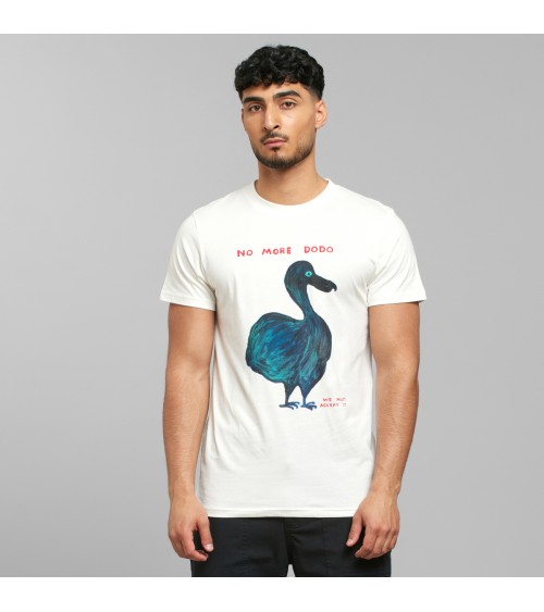 Dedicated T-shirt Stockholm Shrigley Dodo Off White