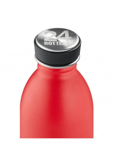 24Bottles Urban Bottle Stone Hot Red - 500ML