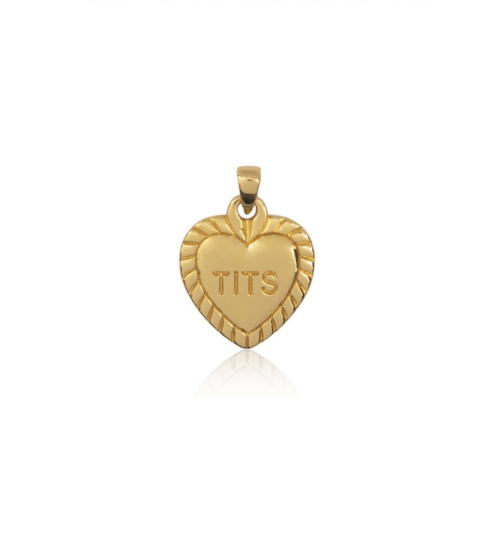 T.I.T.S. Heart Pendant Goldplated