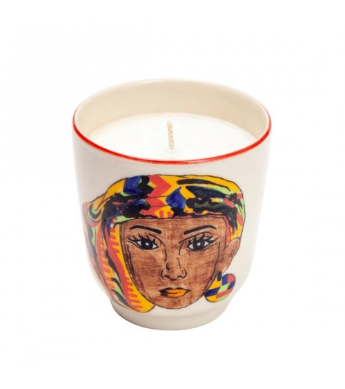 Return To Sender Scented candle Warm Exotic "women of the world" Mali - medium