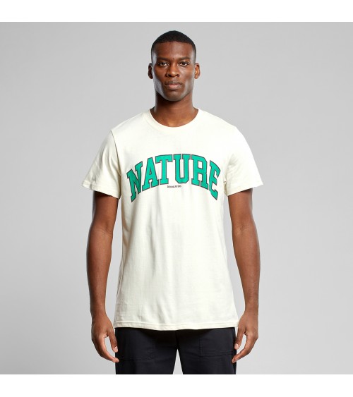 Dedicated T-Shirt Stockholm Nature Oat White