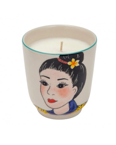 Return To Sender Scented Candle Floral "women of the world" Thailand - large