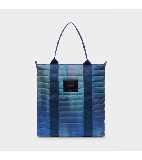 Dedicated Quilted Totebag Kastrup Abstract Light Multi Color