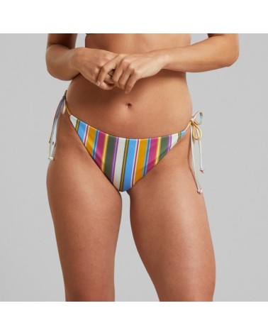 Dedicated Bikini Bottom Gopa Club Stripe Multi Color