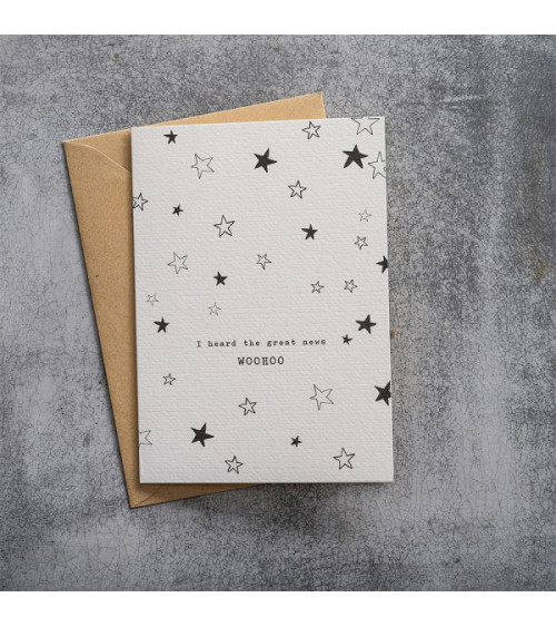 A Beautiful Story Greeting Card Stars