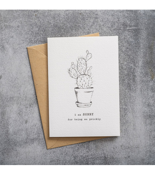 A Beautiful Story Wenskaart Cactus
