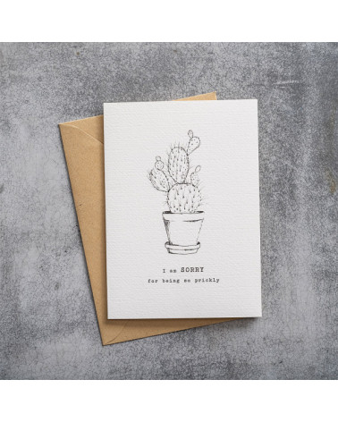 A Beautiful Story Greeting Card Cactus