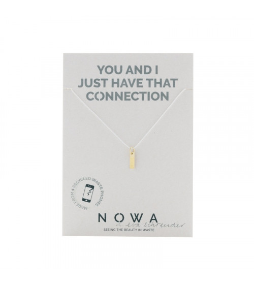 Nowa XXX Pendant Gold Plated - Cord