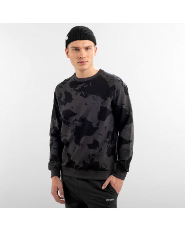 Dedicated Sweatshirt Malmoe World Charcoal
