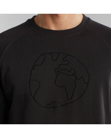 Dedicated Sweatshirt Malmoe Globe Charcoal