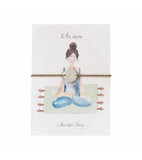 A Beautiful Story Jewelry Postcard Yoga