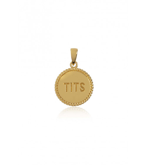 T.I.T.S. pendant gold sustainable