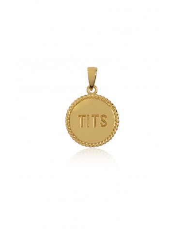 T.I.T.S. pendant gold sustainable