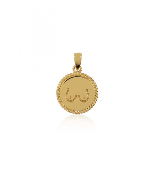 T.I.T.S. Two Sides Pendant Gold