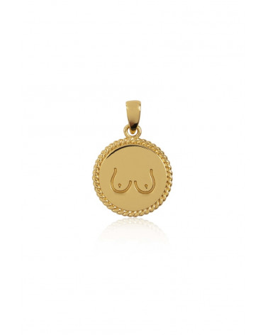 T.I.T.S. Two Sides Pendant Gold