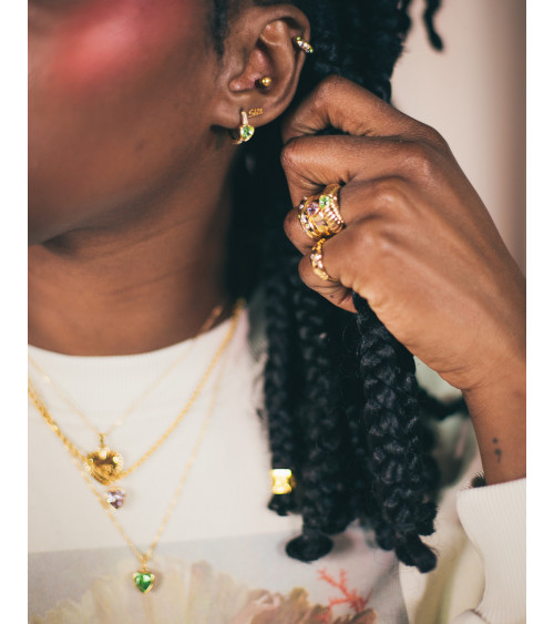 T.I.T.S. earring gold sustainable