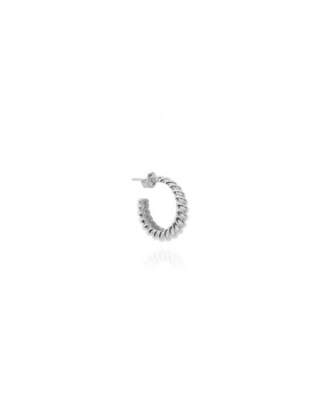 T.I.T.S. Croissant Earring Silver