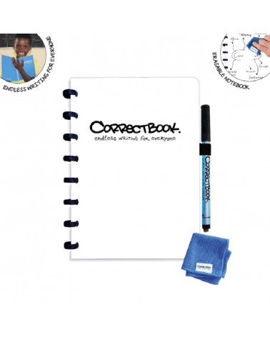 Correctbook A5 softcover wit